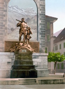 441px-Wilhelm_Tell_Denkmal_Altdorf_um_1900