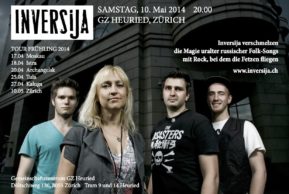 Folk-Rock aus Russland — Gruppe INVERSIJA