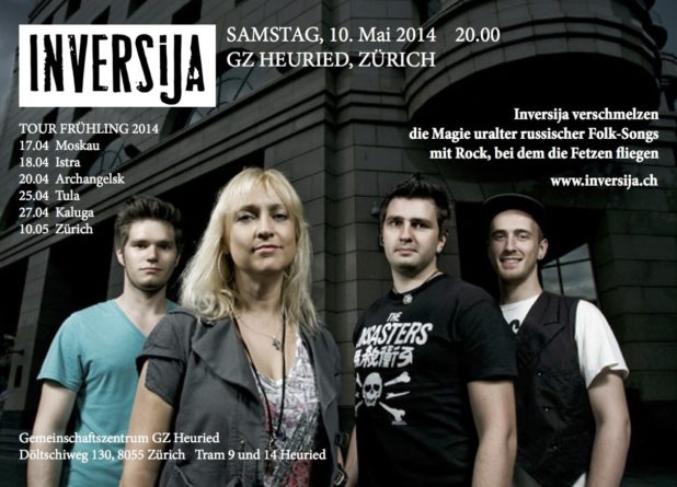 Folk-Rock aus Russland — Gruppe INVERSIJA