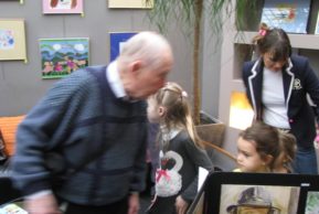 Выставка «Встреча поколений художников в отеле Виндзор»