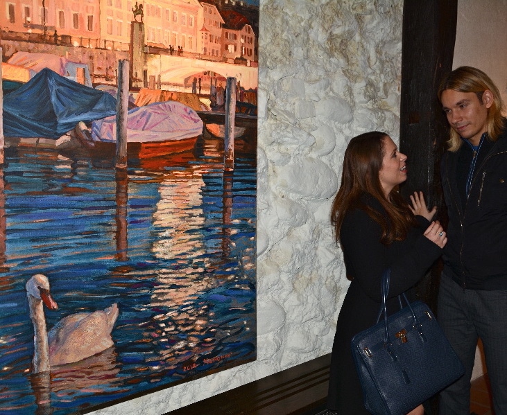 Приумножение света в Kronen Galerie (Цюрих)