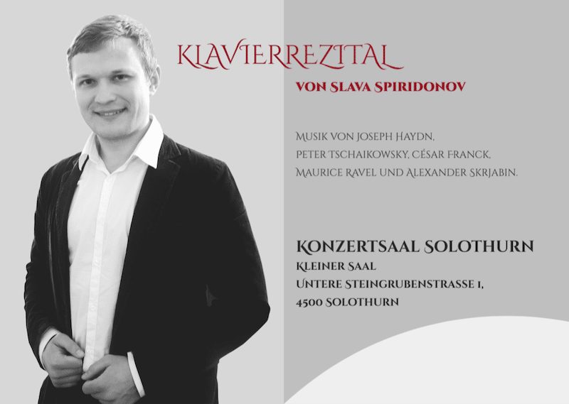 Фортепианный концерт Славы Спиридонова (Золотурн)