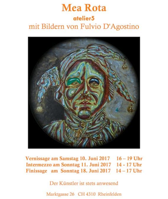 Выставка «Mea Rota» или «Моё колесо». Итальянская музыка в исполнении скрипки и гитары на вернисаже