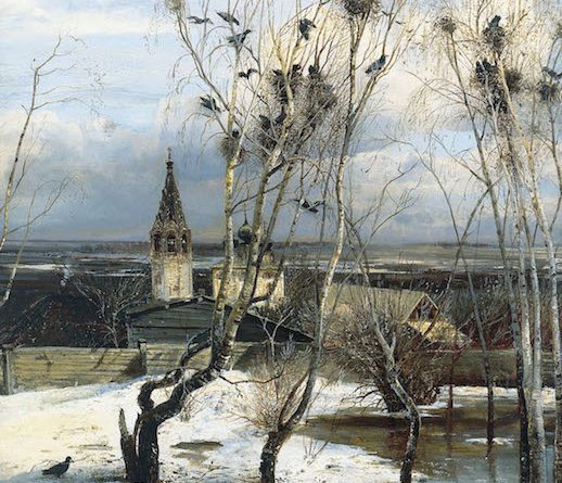 Саврасов. «Грачи прилетели»