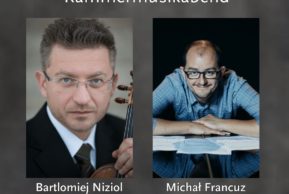 Вечер камерной музыки. Бартоломей Нициоль, скрипка, Михаль Француз, фортепиано