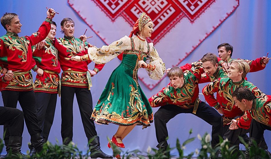 Московский театр танца «Гжель». Танцы народов мира в Женеве и Цюрихе