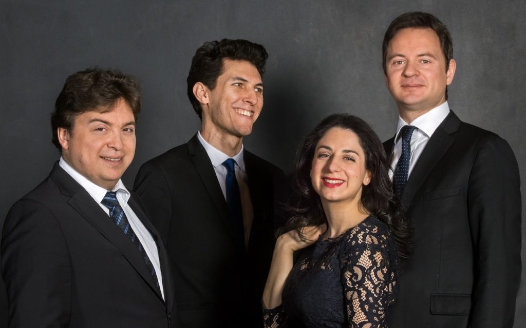 Aviv Quartett: музыка Моцарта, Бетховена, Шуберта