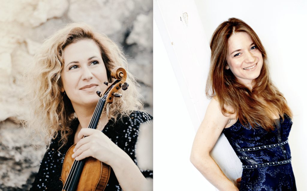 Скрипачка Гвендолин Масин и пианистка Вера Купер в Бадене