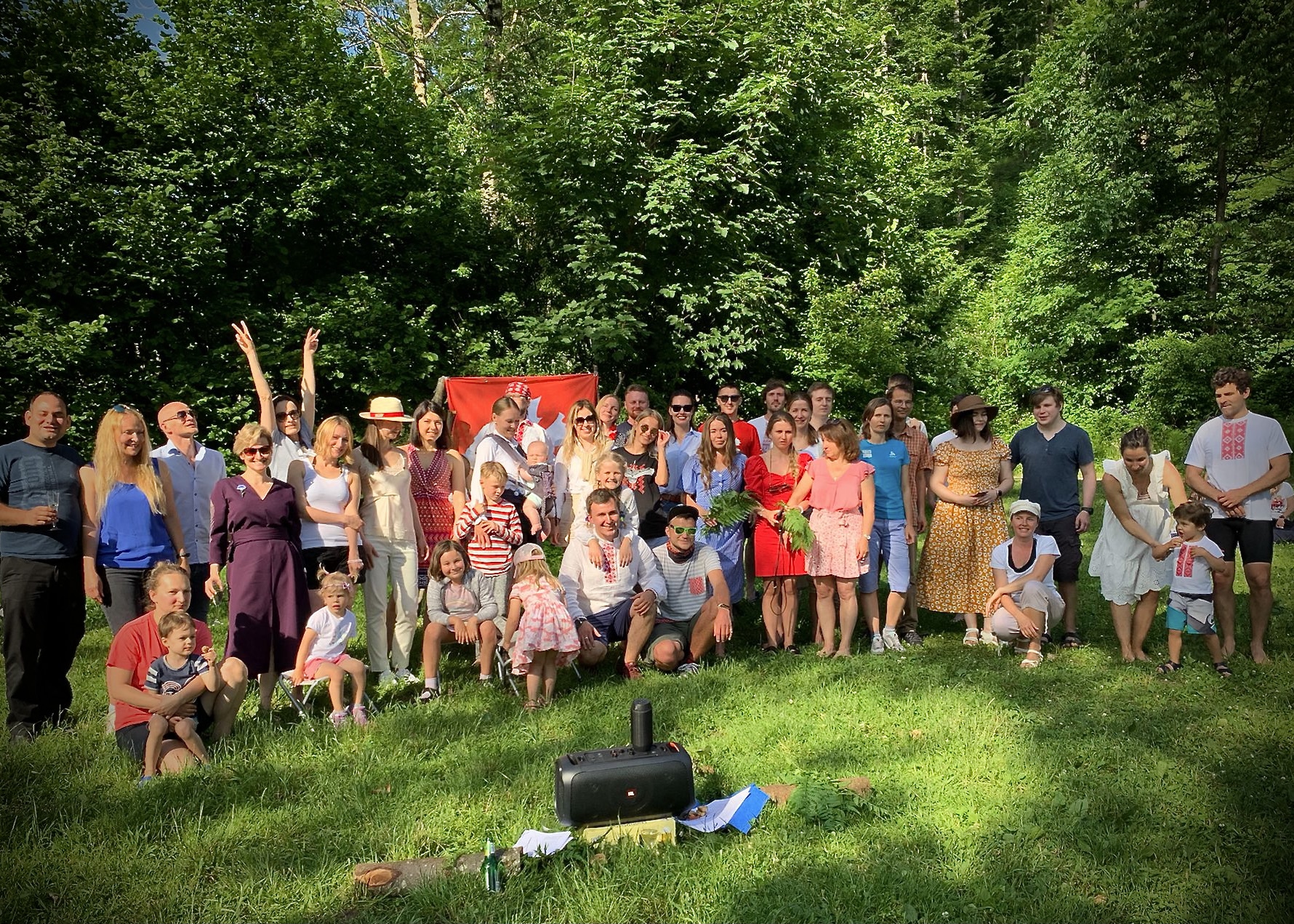 Красивые традиции дороги для людей. Купала, 26 июля 2021 г. (Белорусское объединение в Швейцарии)