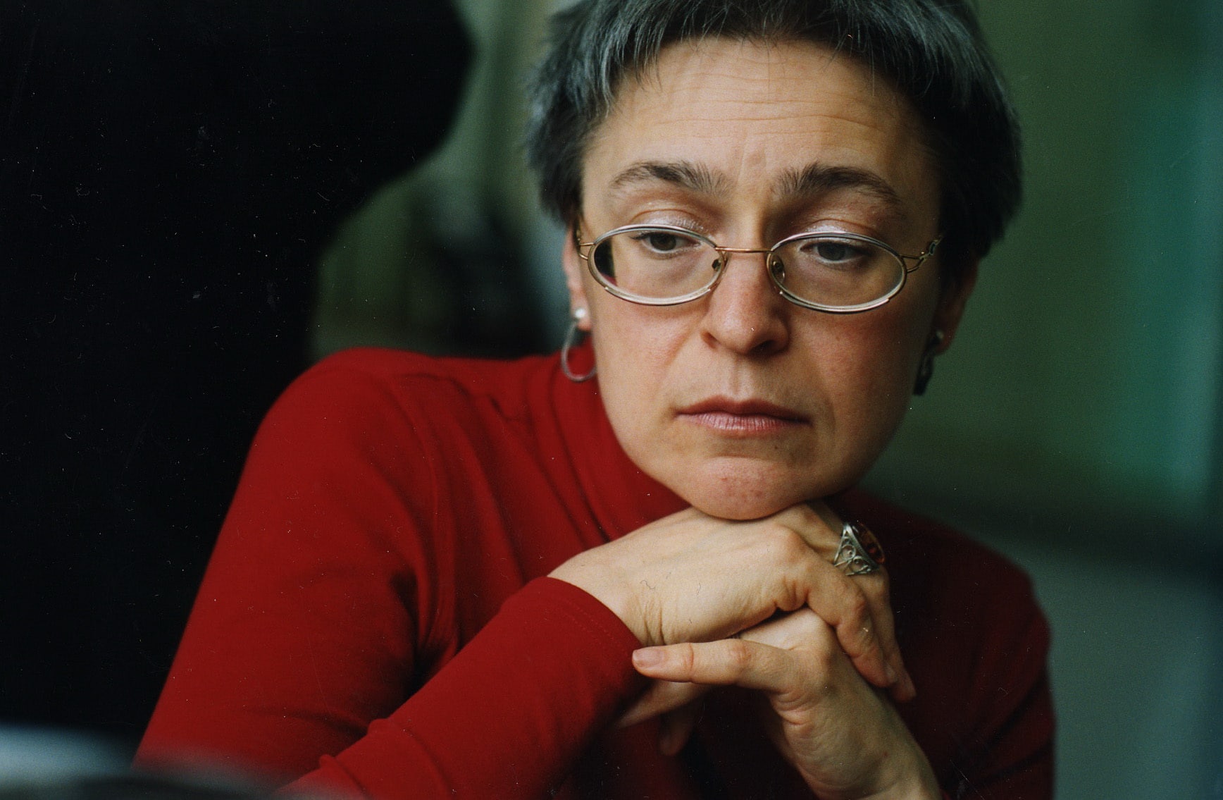 Анна Политковская. (Снимок предоставлен автором текста)