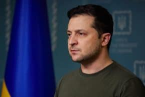 Президент Украины Владимир Зеленский: «Мы люди мира — мы любим свою страну»