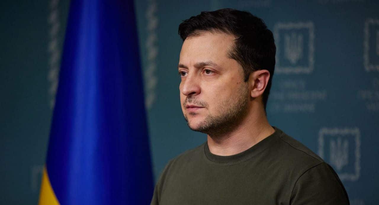 Президент Украины Владимир Зеленский: «Мы люди мира — мы любим свою страну»