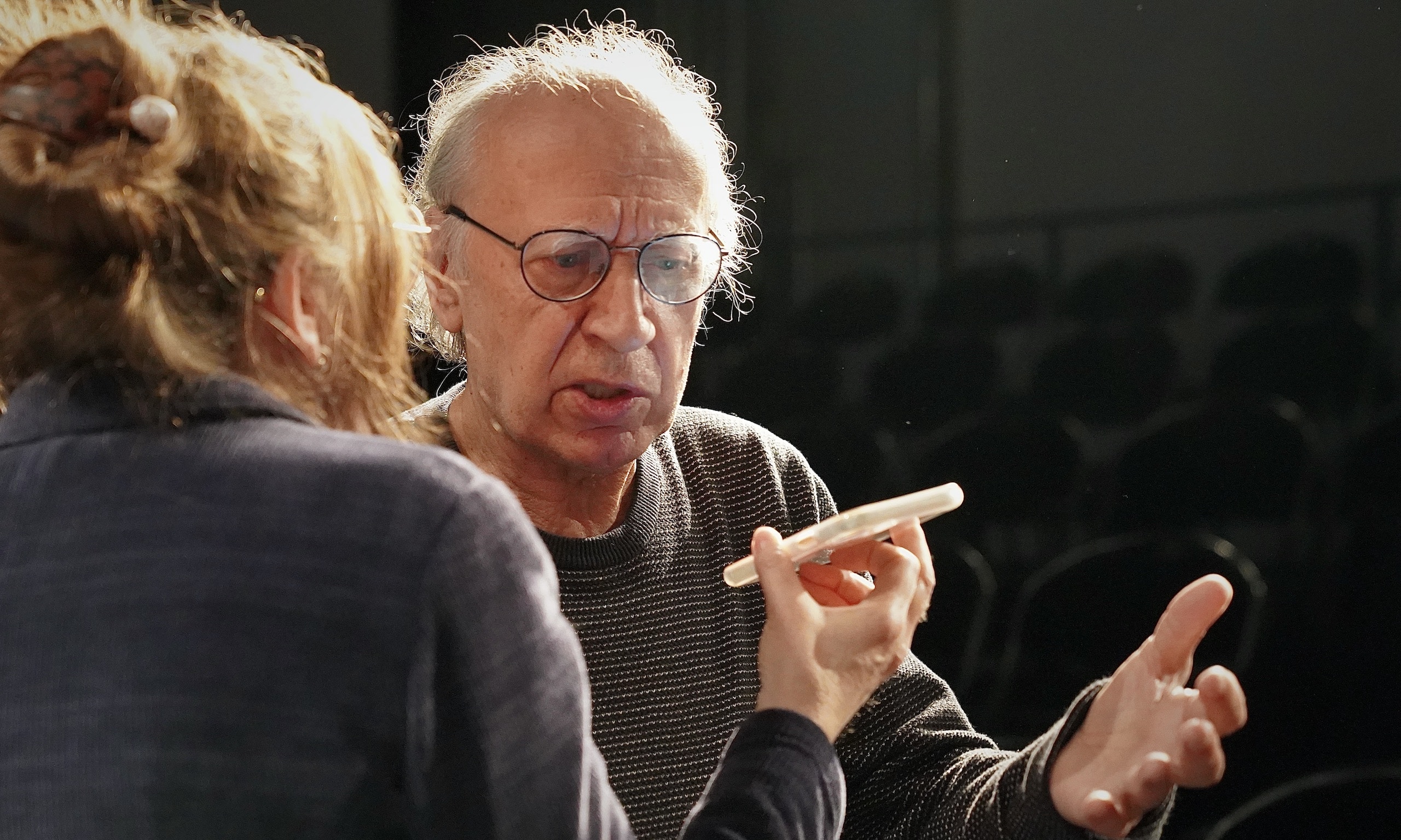 «Возможно, что-то в христианской цивилизации было ошибочно, раз на протяжении тысячелетий повторятся кровопролитные войны», - Валентин Сильвестров. Санкт-Галлен. 7 мая 2022 г. (© Maryna Lopushin)