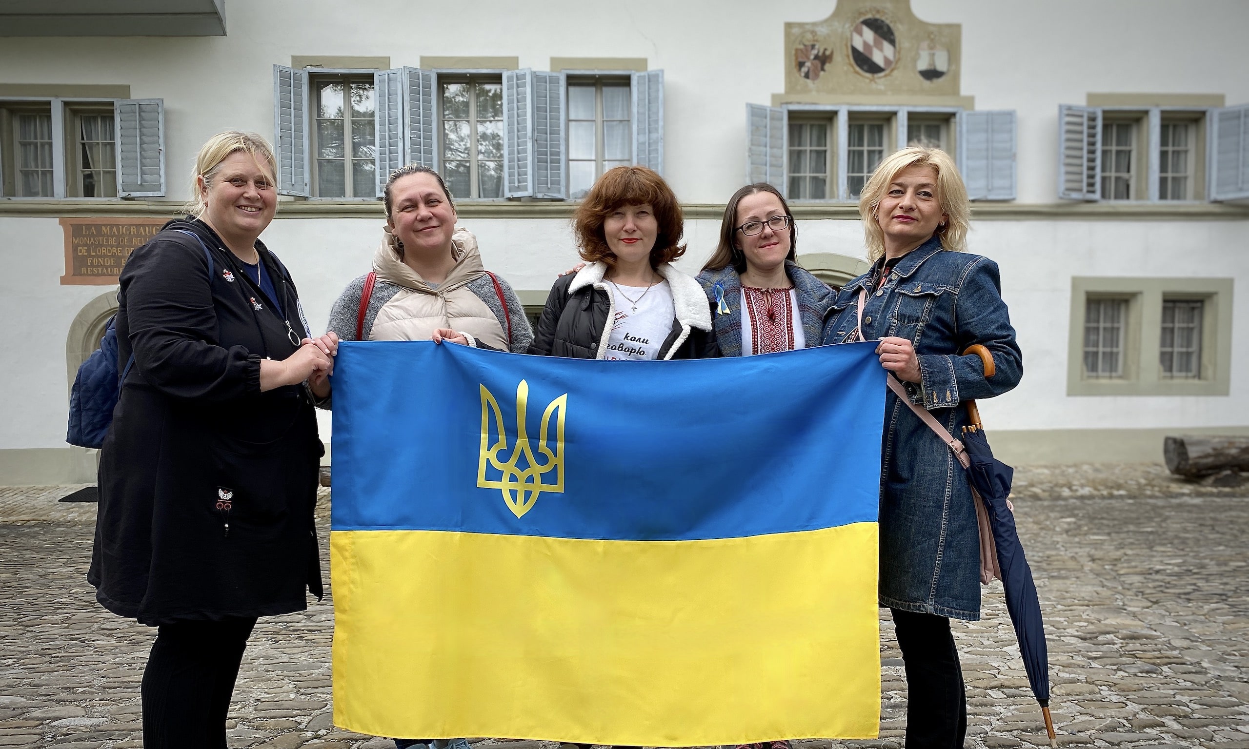 Монастырь цистерцианцев помогает украинским волонтерам