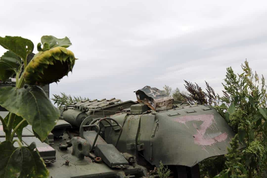 Брошенная российская техника в Харьковской области Украины. Сентябрь 2022 г. (Генеральний штаб ЗСУ / General Staff of the Armed Forces of Ukraine, facebook.com/GeneralStaff.ua)
