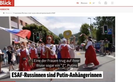 Blick: Женщины, провокация на ESAF и путинские байкеры