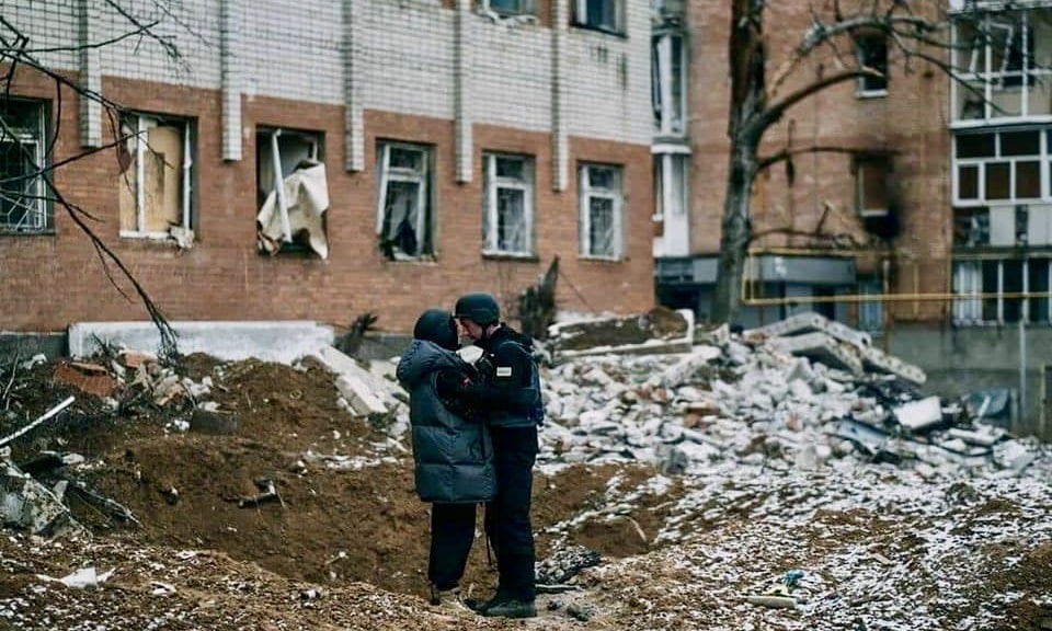 Жестокие бои вблизи украинского города Бахмута в Донецкой области между защитниками Украины и российским агрессором идут с осени. Из подборки «Бахмут - город крепость», автор Петро Батанов. 29 января 2023 г. (Генеральний штаб ЗСУ / General Staff of the Armed Forces of Ukraine)