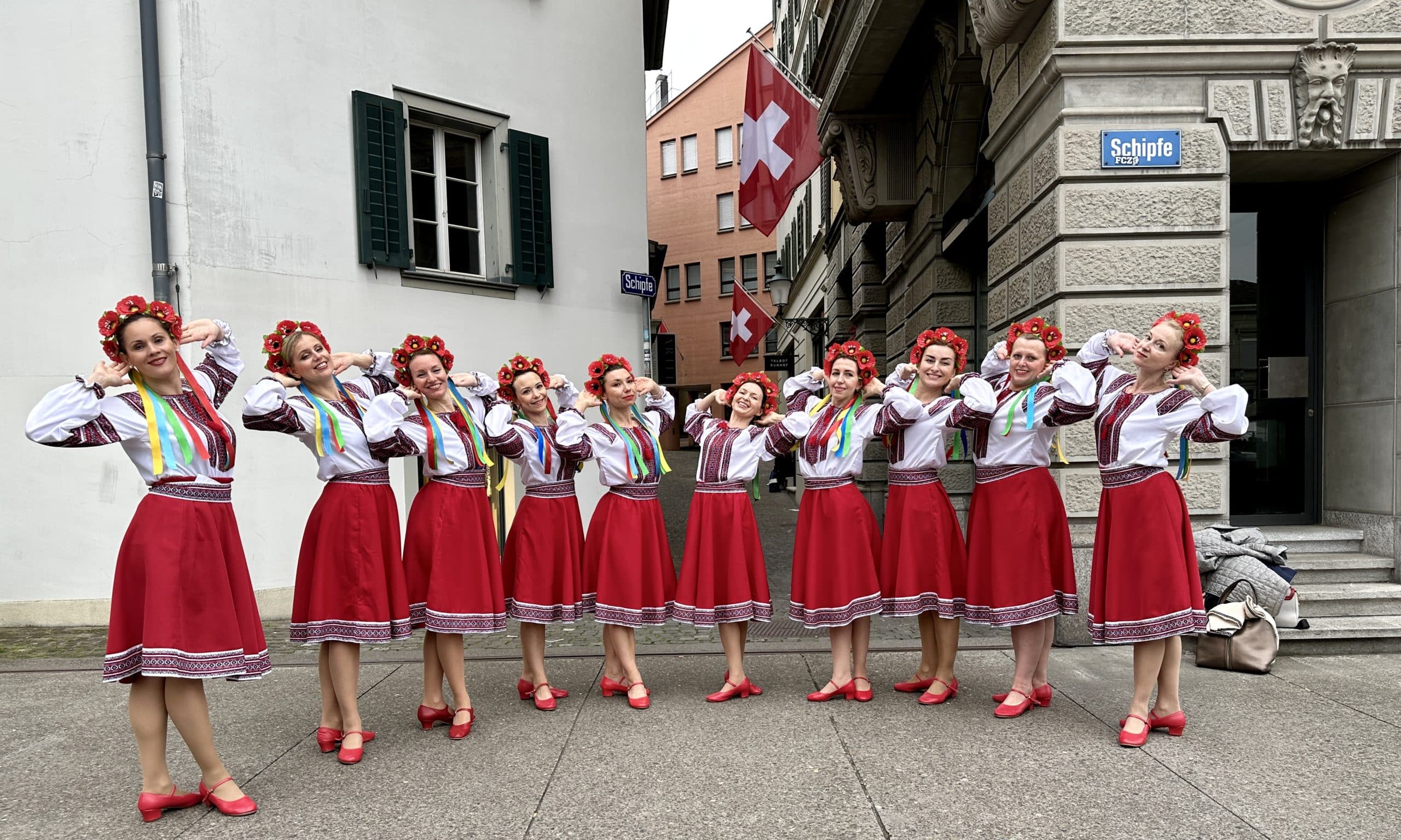 День вышиванки в Цюрихе. 20 мая 2023 г. (© forall.swiss)
