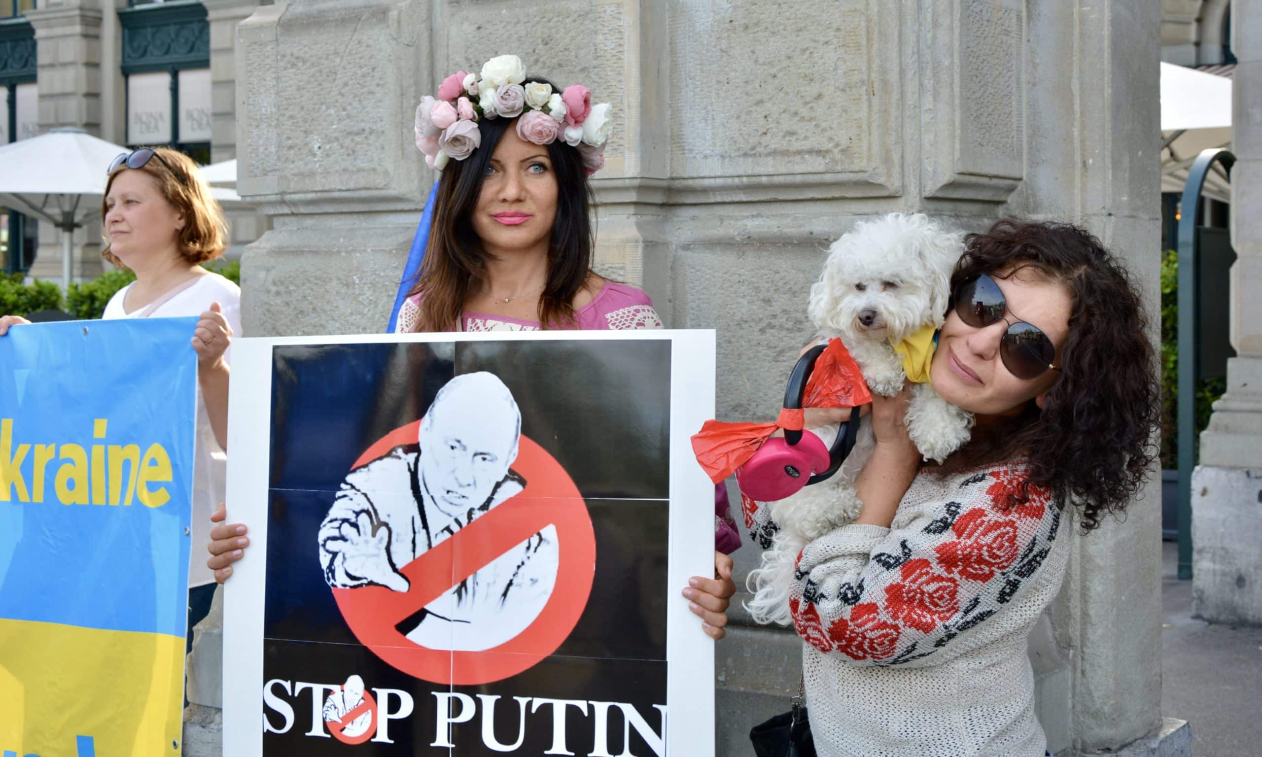 Митинг солидарности с Украиной в Цюрихе в рамках международного движения «Stop Putin - Stop War». 10 июня 2016 г. (© forall.swiss)