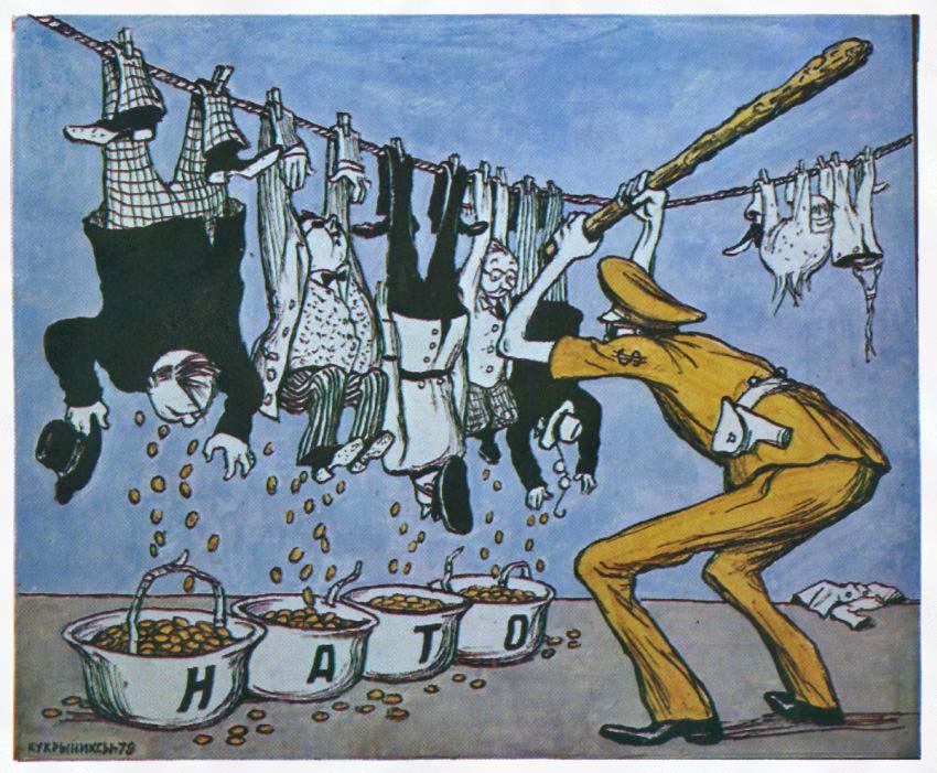 «НАТО». Брежневская эпоха: 1964-1982 гг. (Sovposters.ru, при поддержке ЮНЕСКО)