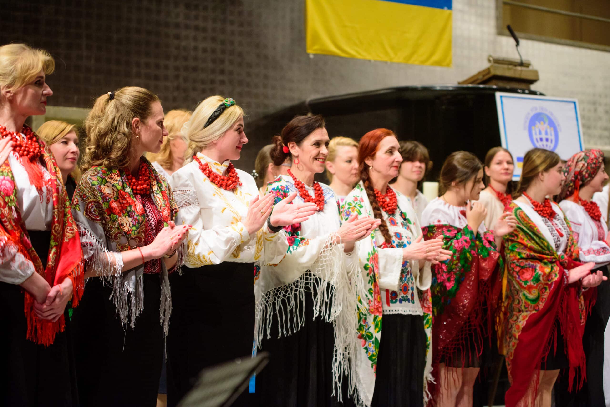 Український хор у Швейцарії Perespiv відзначив свою першу річницю концертом «Коляда» у храмі святого Павла в Цюриху. 14 січня 2024 р. (© Igor Grigorenko)