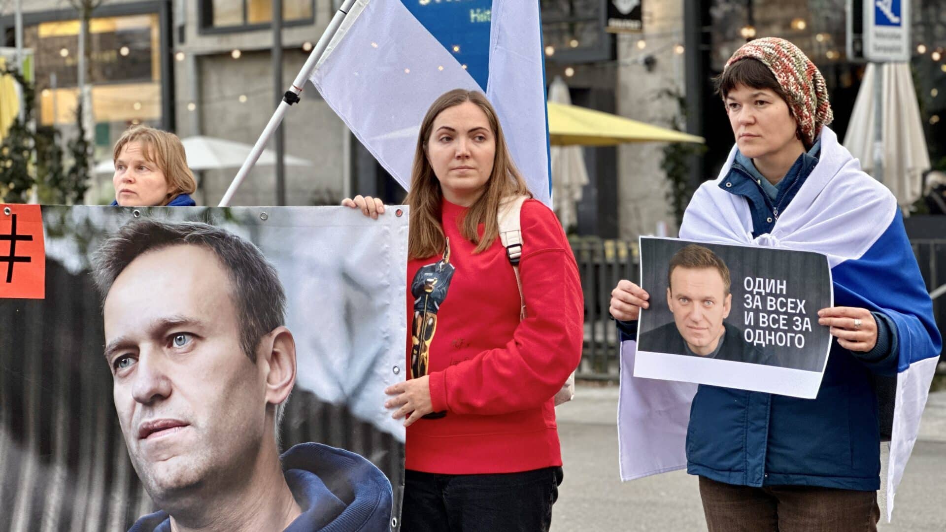 Митинг памяти Алексея Навального в Цюрихе. 16 февраля 2024 г. (© forall.swiss)