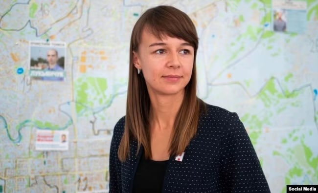 Депутат городской думы Томска Ксения Фадеева приговорена к 9 годам заключения за «организацию экстремистского сообщества». (Social Media)