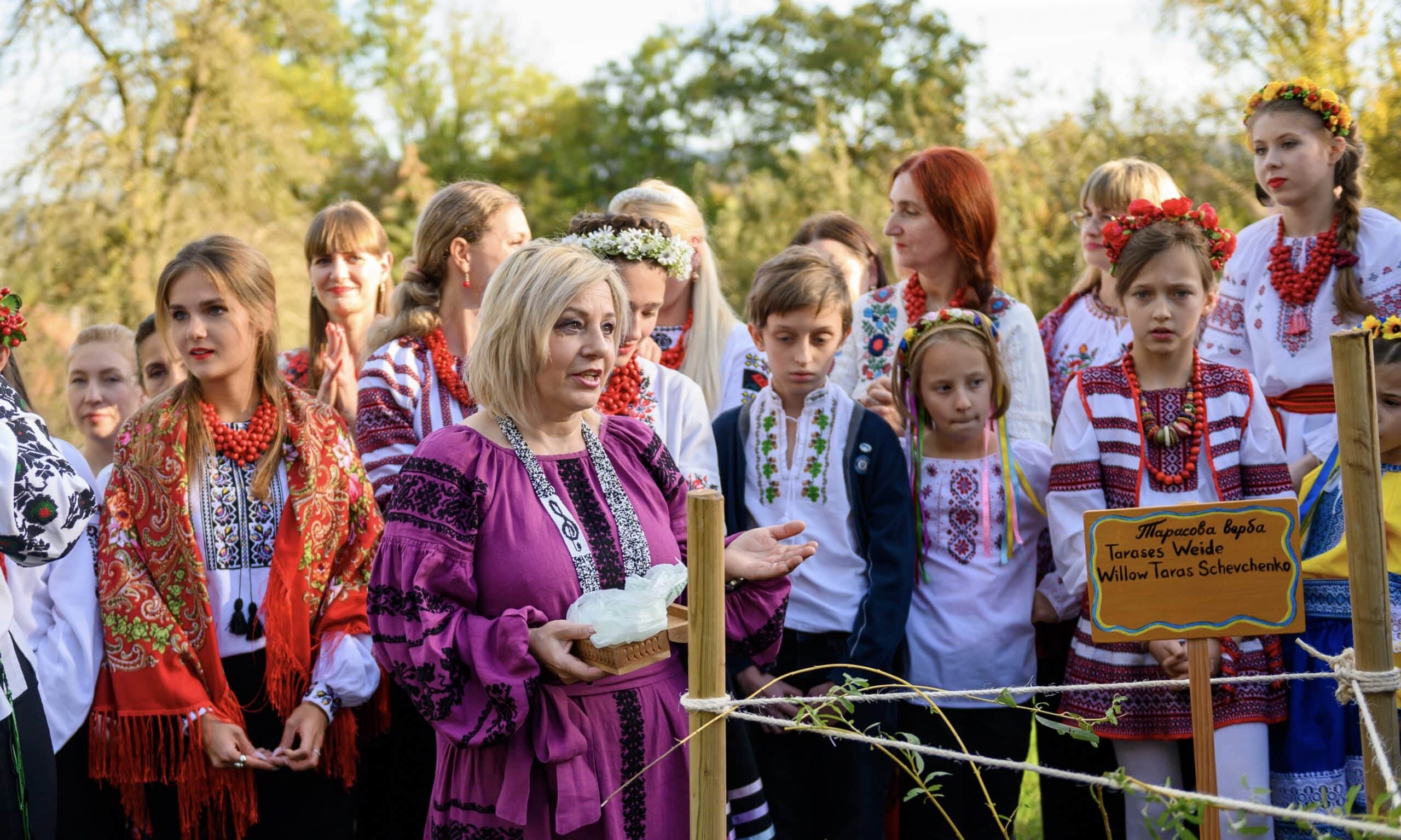 Спільний український і швейцарський культурний захід «Тарасова верба». Дітікон, Швейцарія, 27 жовтня 2024 р. (© Ігор Григоренко)