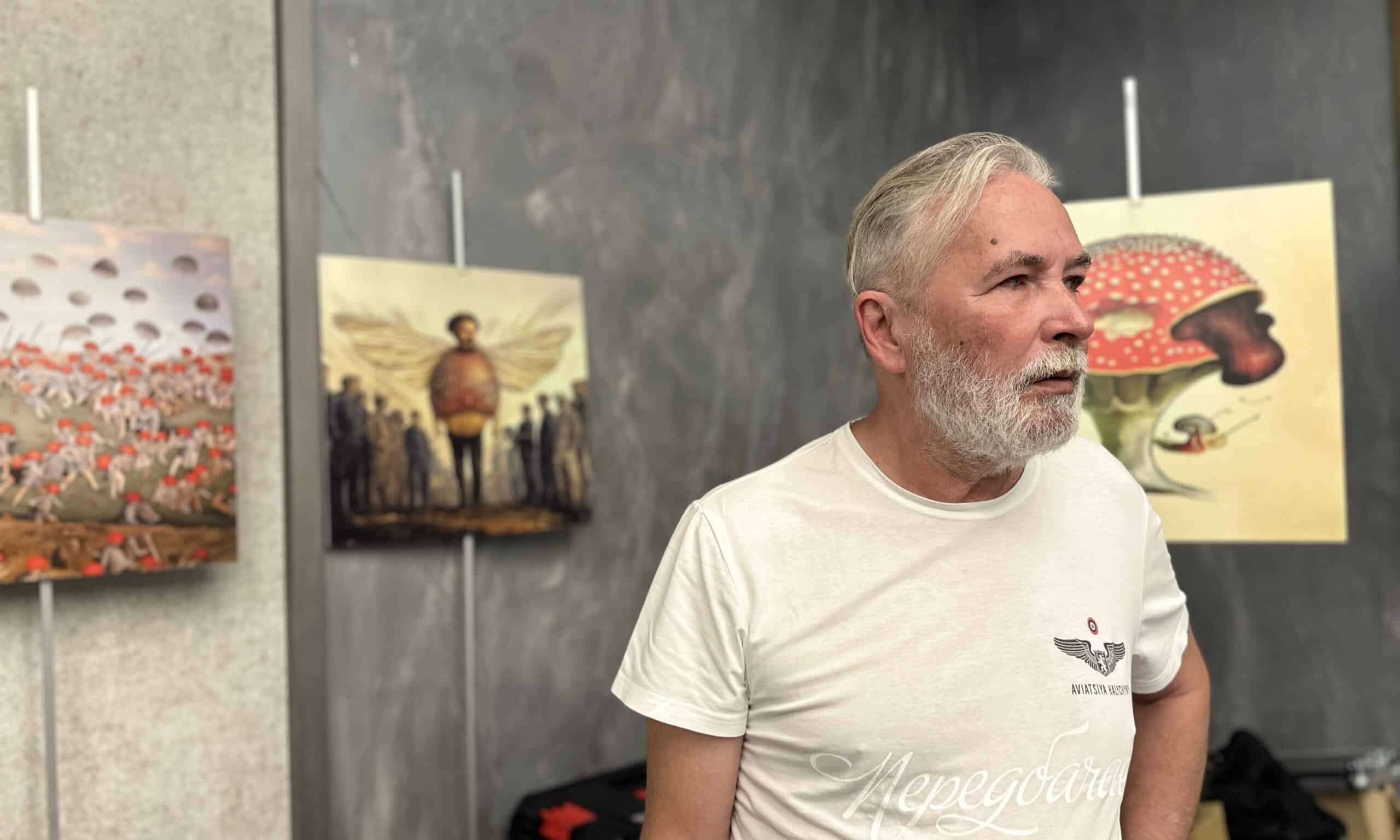 Поэт Андрей Орлов (Орлуша). IX форум свободной культуры СловоНово’24. Луштица, Черногория. 24-29 сентября 2024 г. (© forall.swiss)