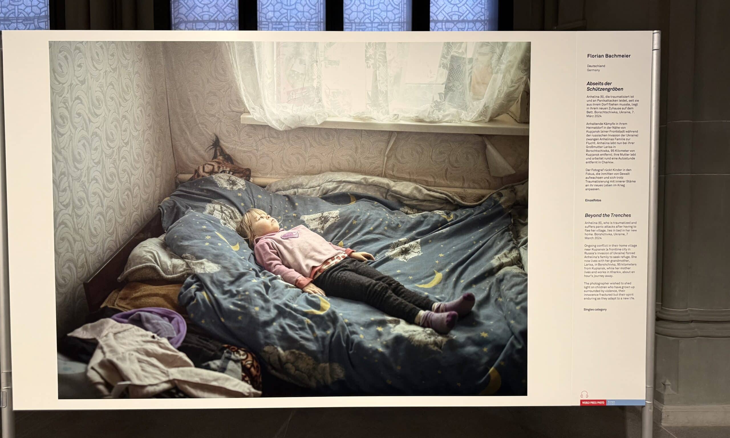 Вид на выставку World Press Photo 2025. Национальный музей в Цюрихе, 14 мая 2025 г. (© forall.swiss)