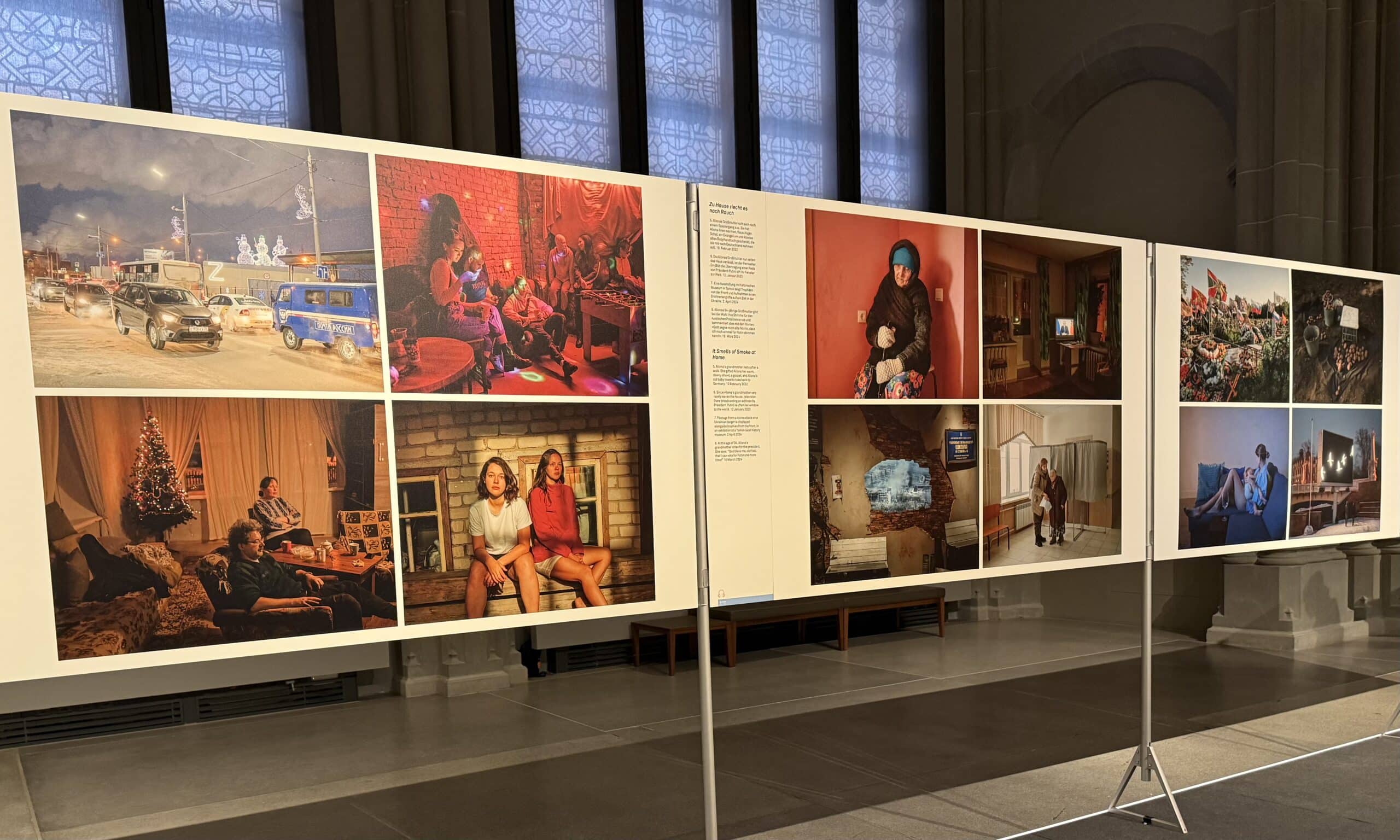 Вид на выставку World Press Photo 2025. Национальный музей в Цюрихе, 14 мая 2025 г. (© forall.swiss)