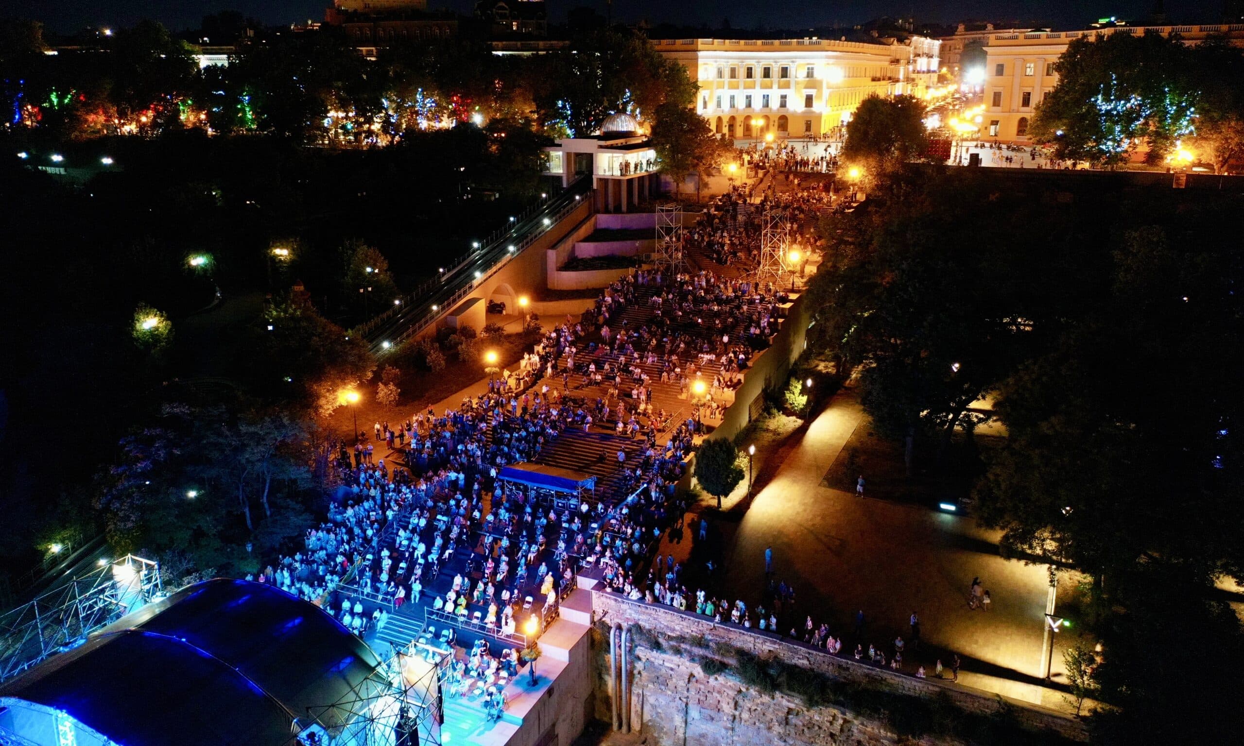 Концерт фестиваля Odessa Classics на Потемкинской лестнице. Одесса, август 2020 г. (Личный архив)