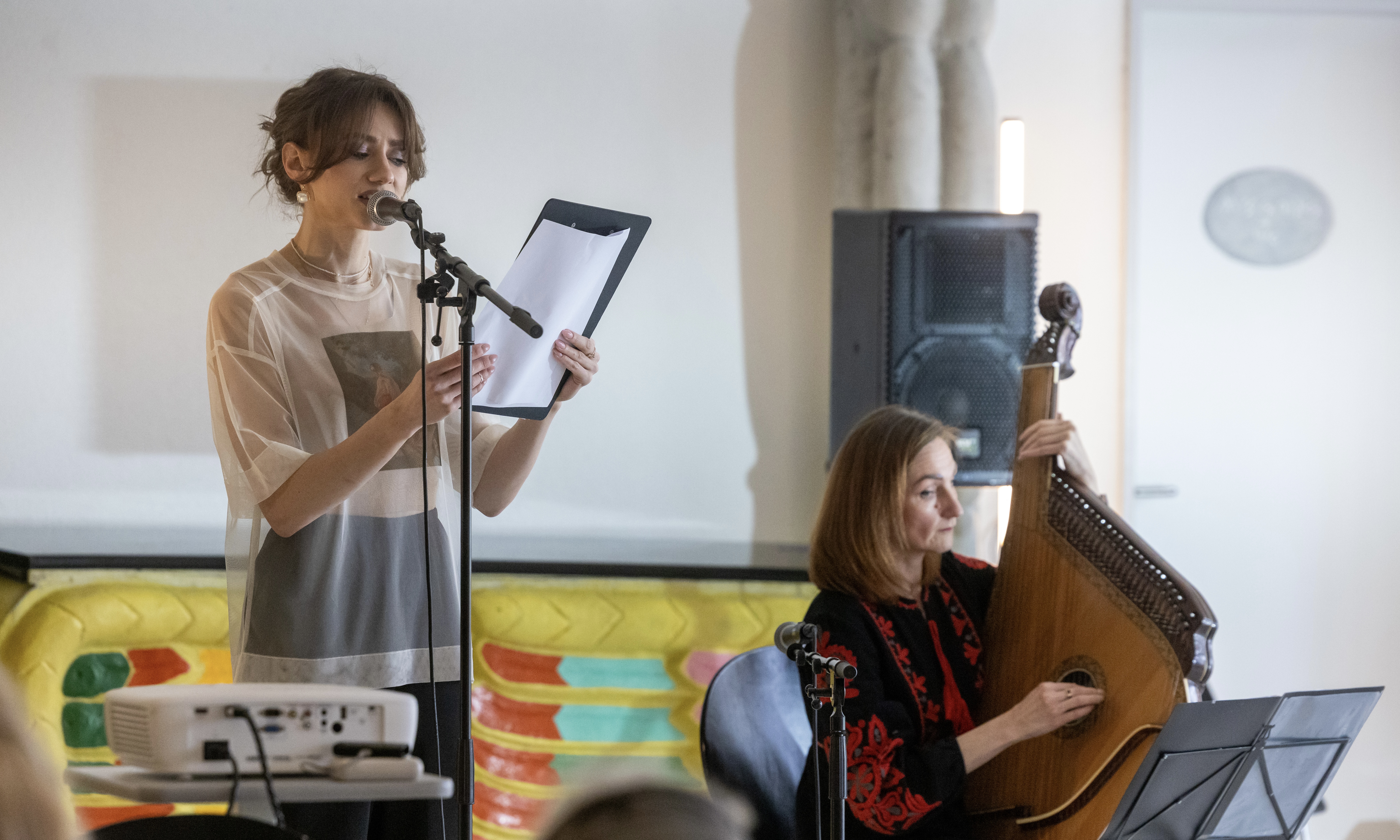 Музично-літературна зустріч «Шевченко. Слово Свободи». Bruno Weber Park, Дітікон, 21 березня 2026 р. (© Patrick Lüthy)