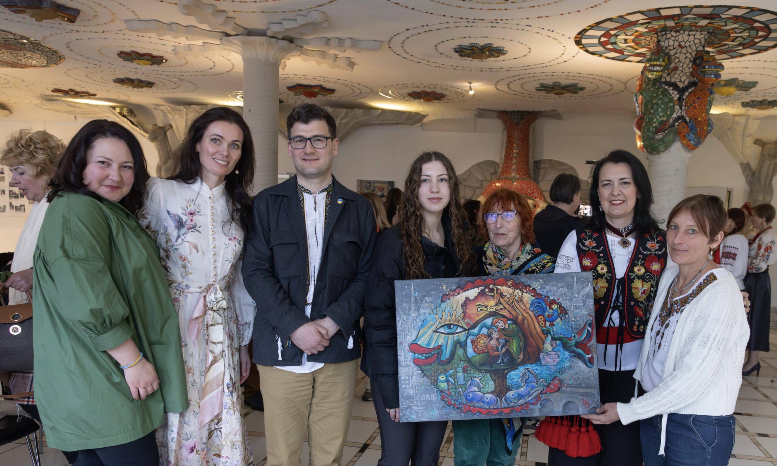 Музично-літературна зустріч «Шевченко. Слово Свободи». Bruno Weber Park, Дітікон, 21 березня 2026 р. (© Patrick Lüthy)