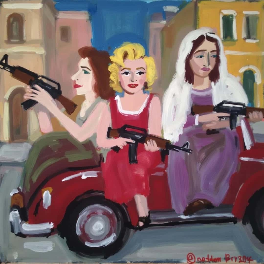 Аллюзия на сюжет «Святой Троицы» популярна – работы покупают. Проект «Гельман-еврей». 2025-2026 гг. (© Marat Guelman / courtesy photo)