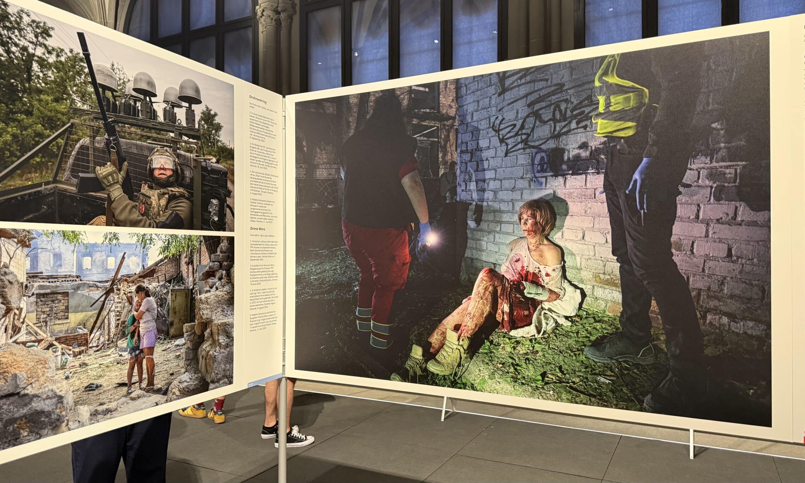 Вид на выставку World Press Photo 2026. Национальный музей в Цюрихе, 31 мая 2026 г. (© forall.swiss)