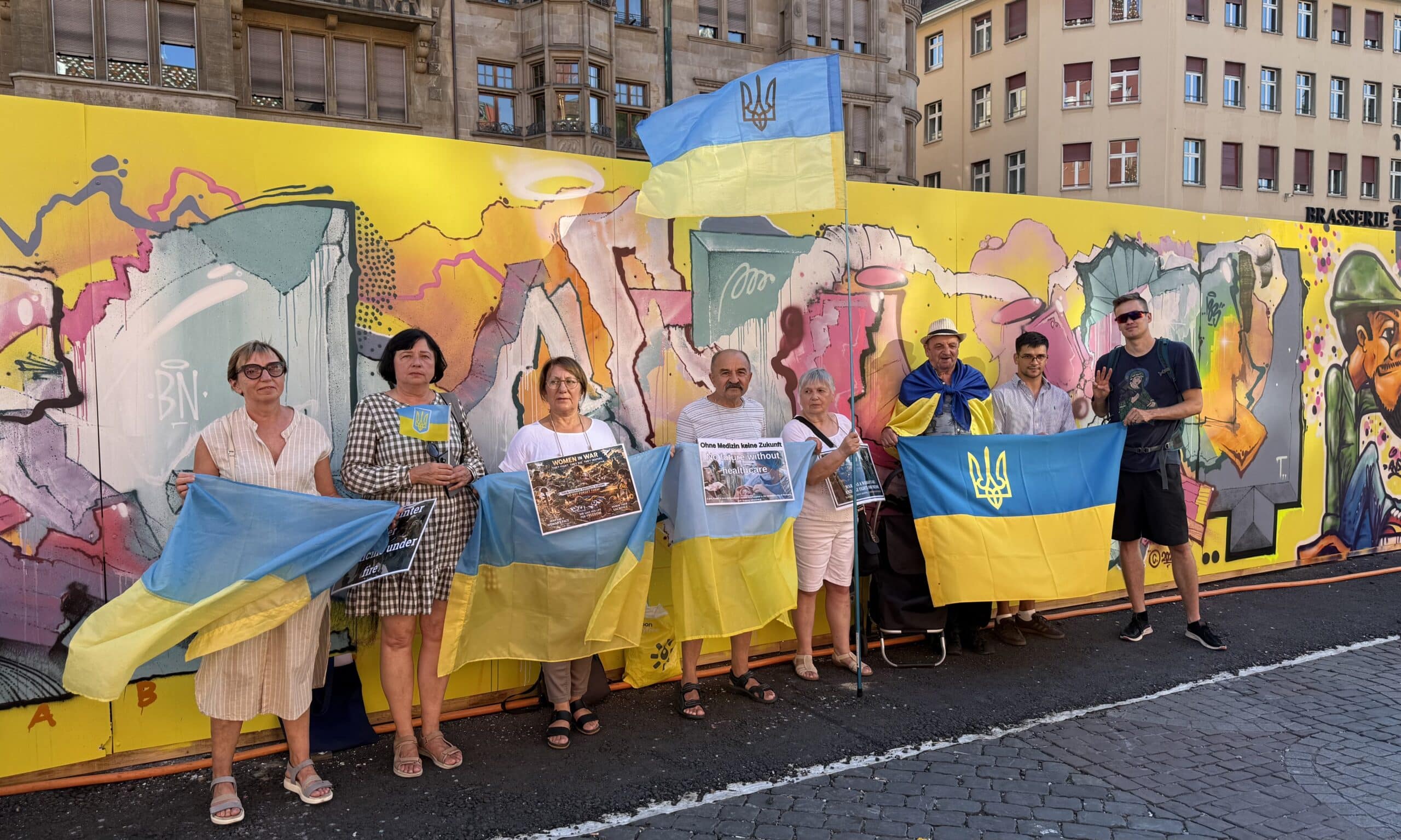 «Чтобы все видели: в Украине идёт тяжёлая война»